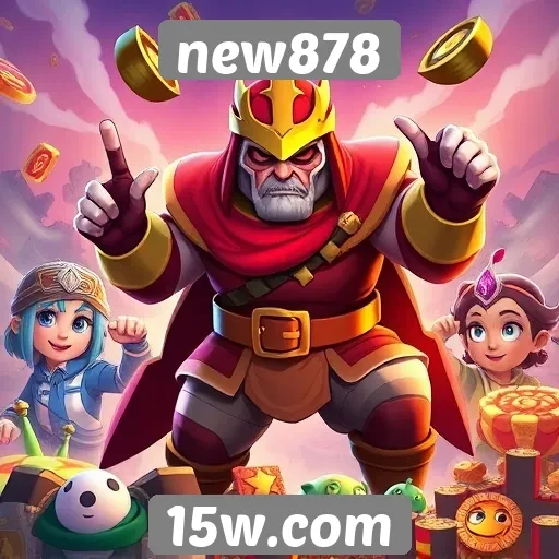 Variedade de jogos disponíveis no new878